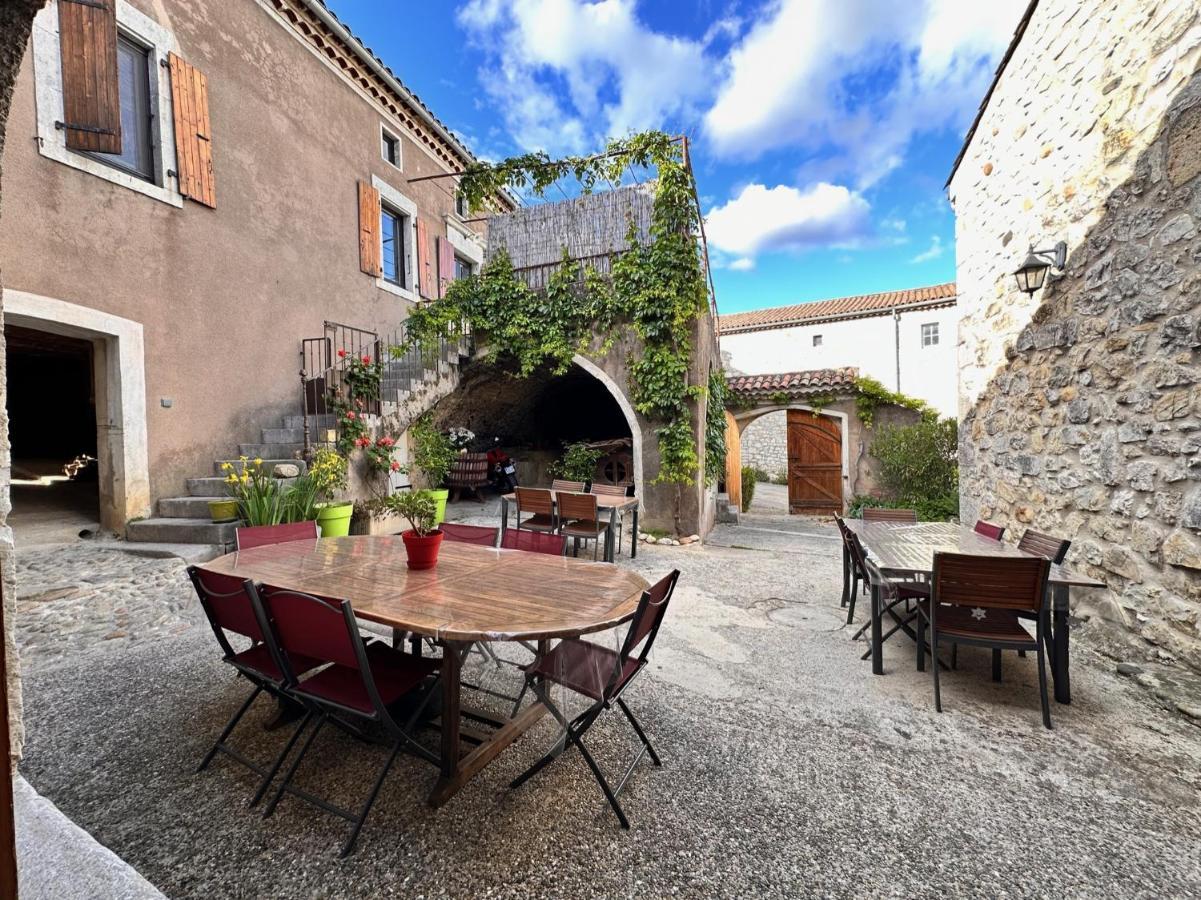 Chambres d'hôtes les Clapas Chauzon Exterior foto